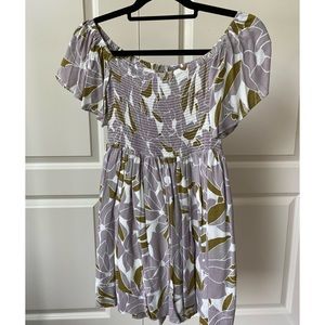 FREE PEOPLE Off-the-shoulder Dress